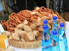 Galerie - Der Sektempfang