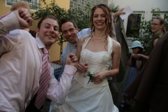 Galerie - Der Sektempfang