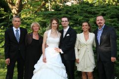 Galerie - Die Familie und Trauzeugen